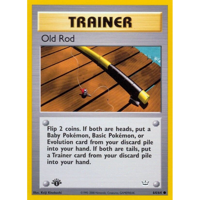 Image for Old Rod (64/64) (N3) - Pokemon