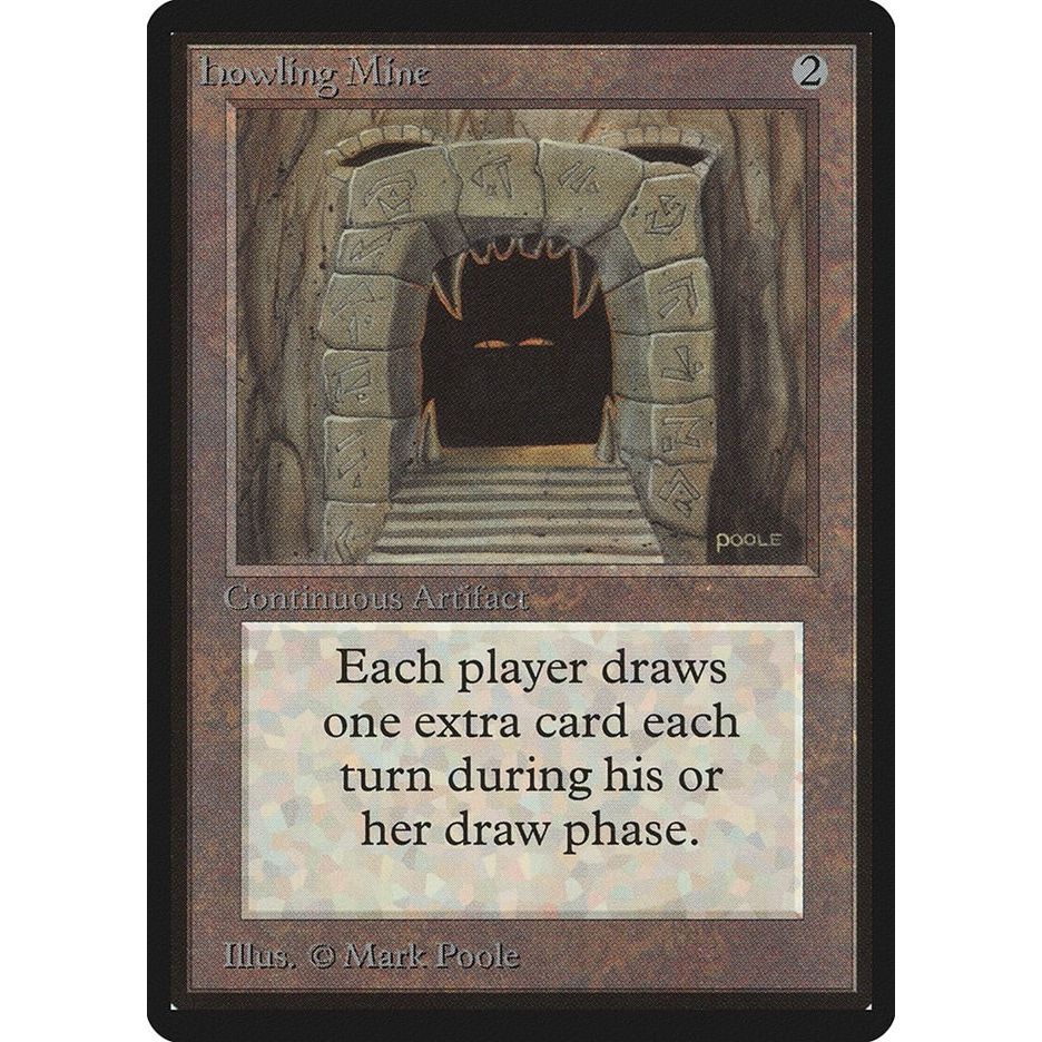 Image for Howling Mine (LEB) - Magic: The Gathering