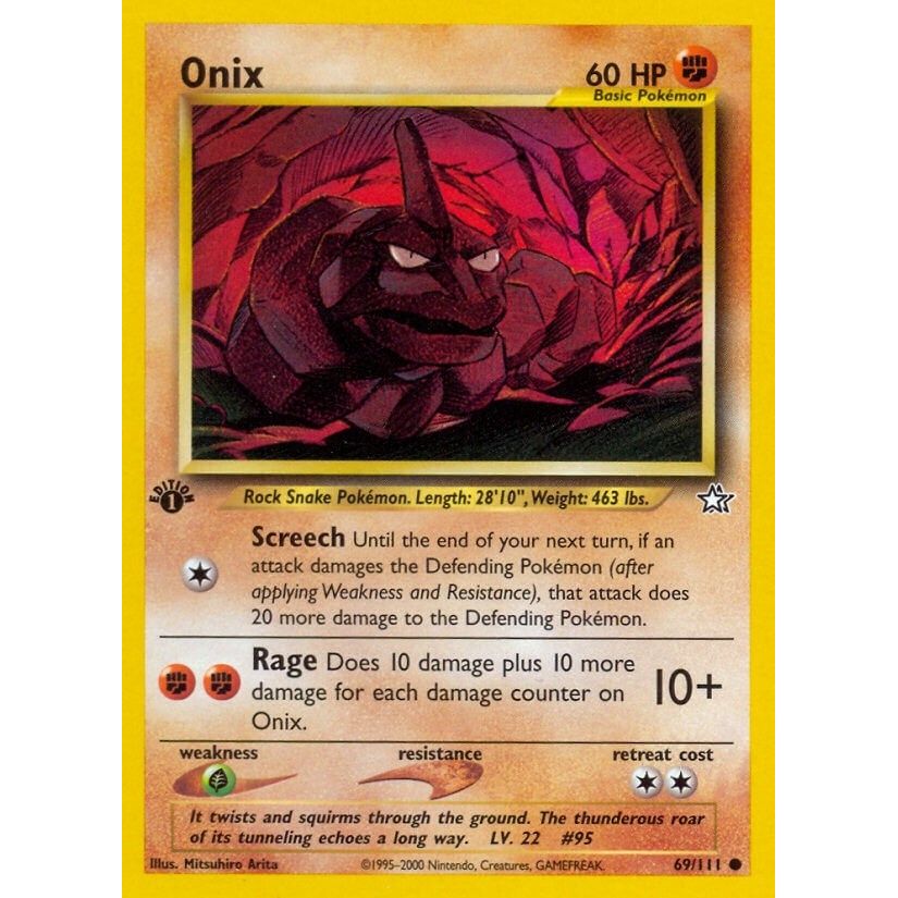 Image for Onix (069/111) (N1) - Pokemon