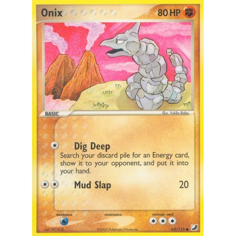 Image for Onix (65/115) (UF) - Pokemon