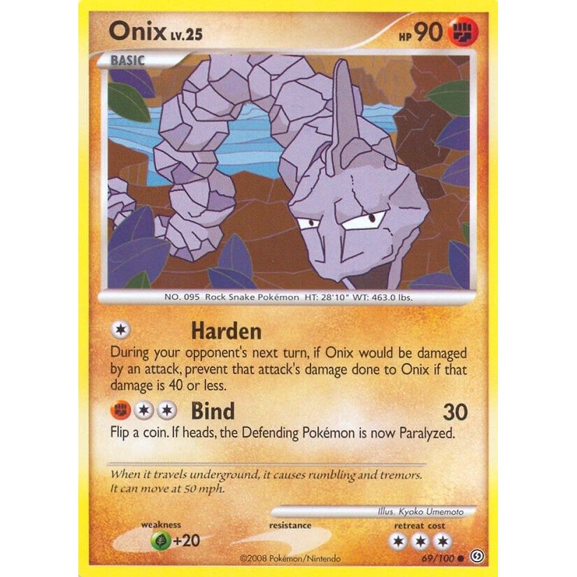 Image for Onix (69/100) (SF) - Pokemon