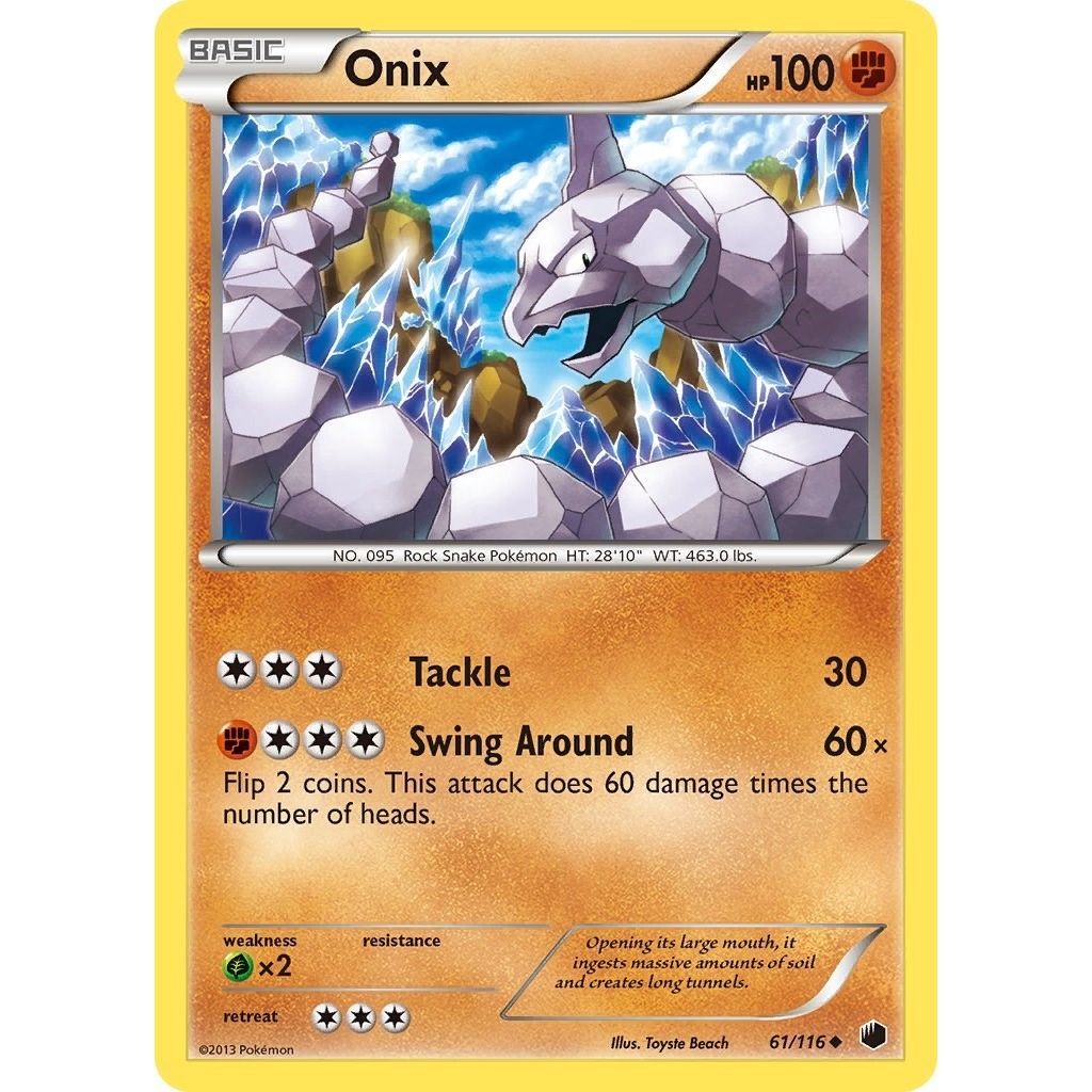 Image for Onix (61/116) (PLF) - Pokemon