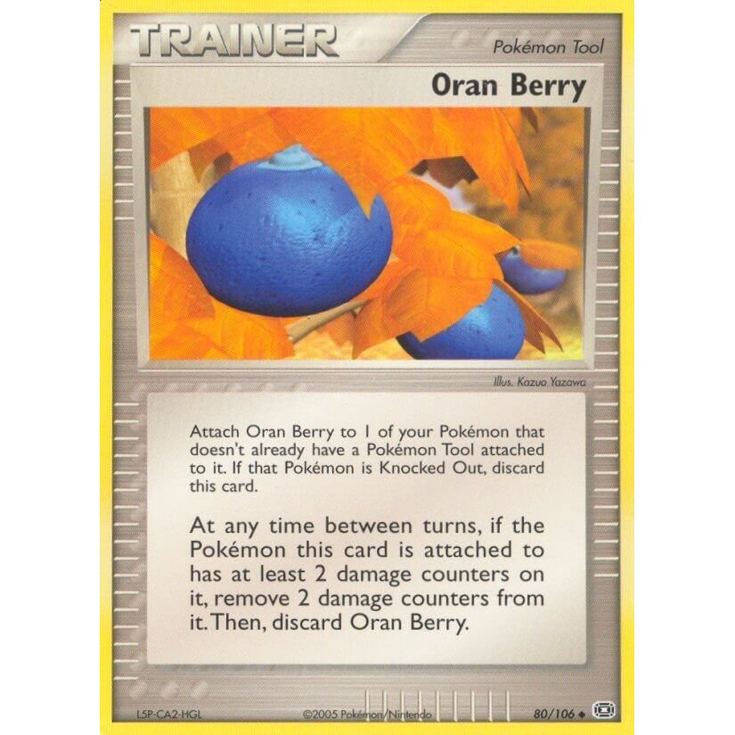 Image for Oran Berry (80/106) (EM) - Pokemon