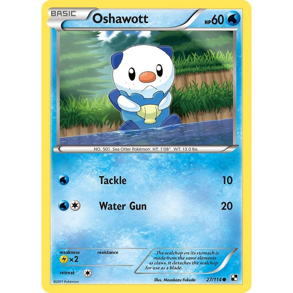 Image for Oshawott (27) (27/114) (BLW) - Pokemon