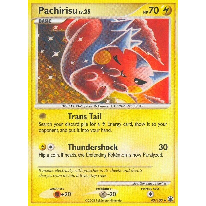 Image for Pachirisu (43/100) (MD) - Pokemon