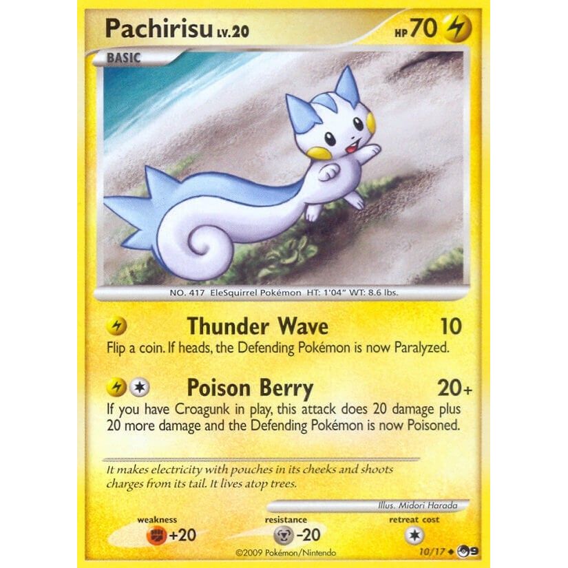 Image for Pachirisu (010/017) (POP) - Pokemon
