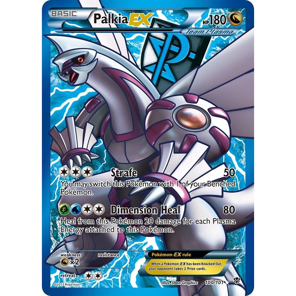 Image for Palkia EX (Team Plasma) (100 Full Art) (100/101) (PLB) - Pokemon