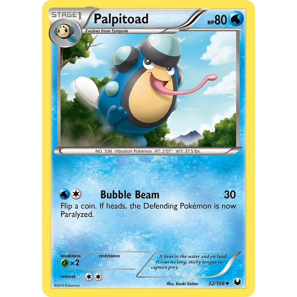 Image for Palpitoad (32/108) (DEX) - Pokemon
