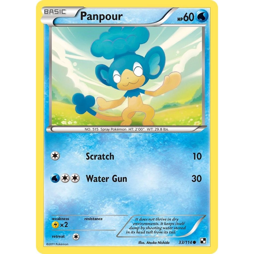 Image for Panpour (33/114) (BLW) - Pokemon