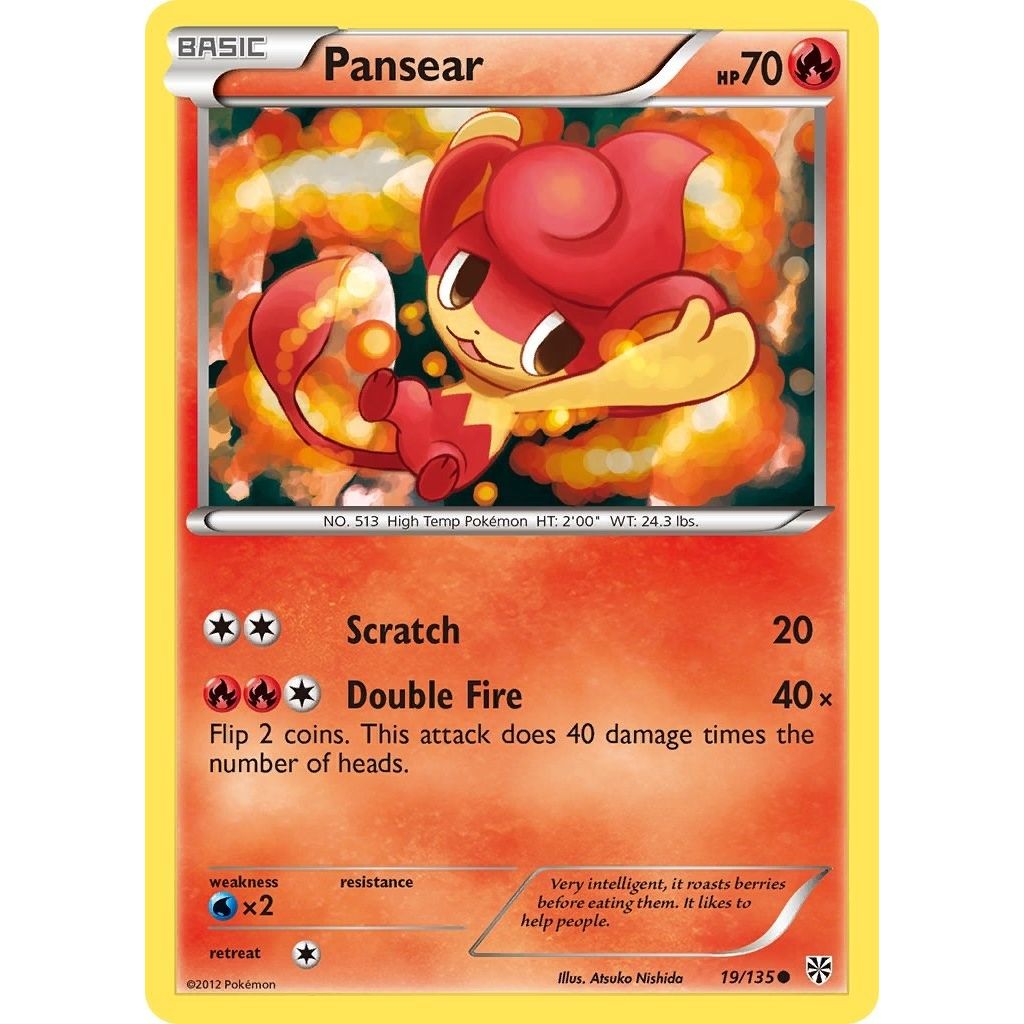 Image for Pansear (19/135) (PLS) - Pokemon