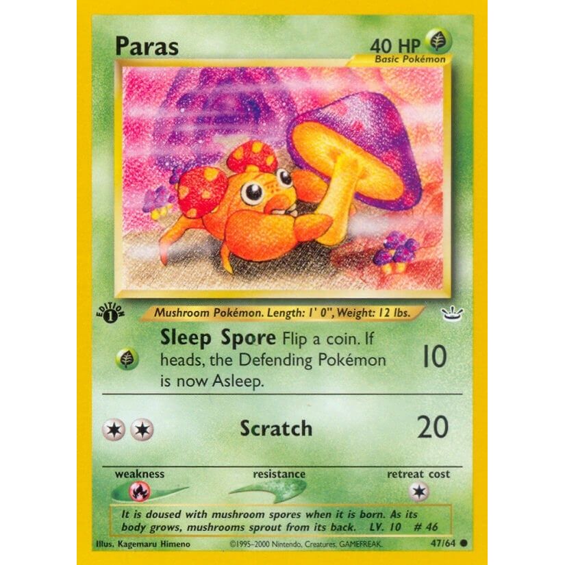 Image for Paras (47/64) (N3) - Pokemon