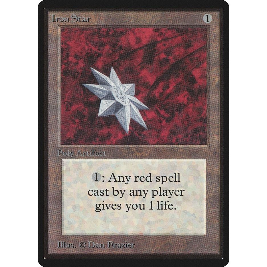 Image for Iron Star (LEB) - Magic: The Gathering