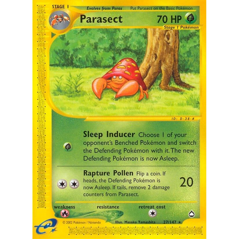 Image for Parasect (027/147) (AQ) - Pokemon