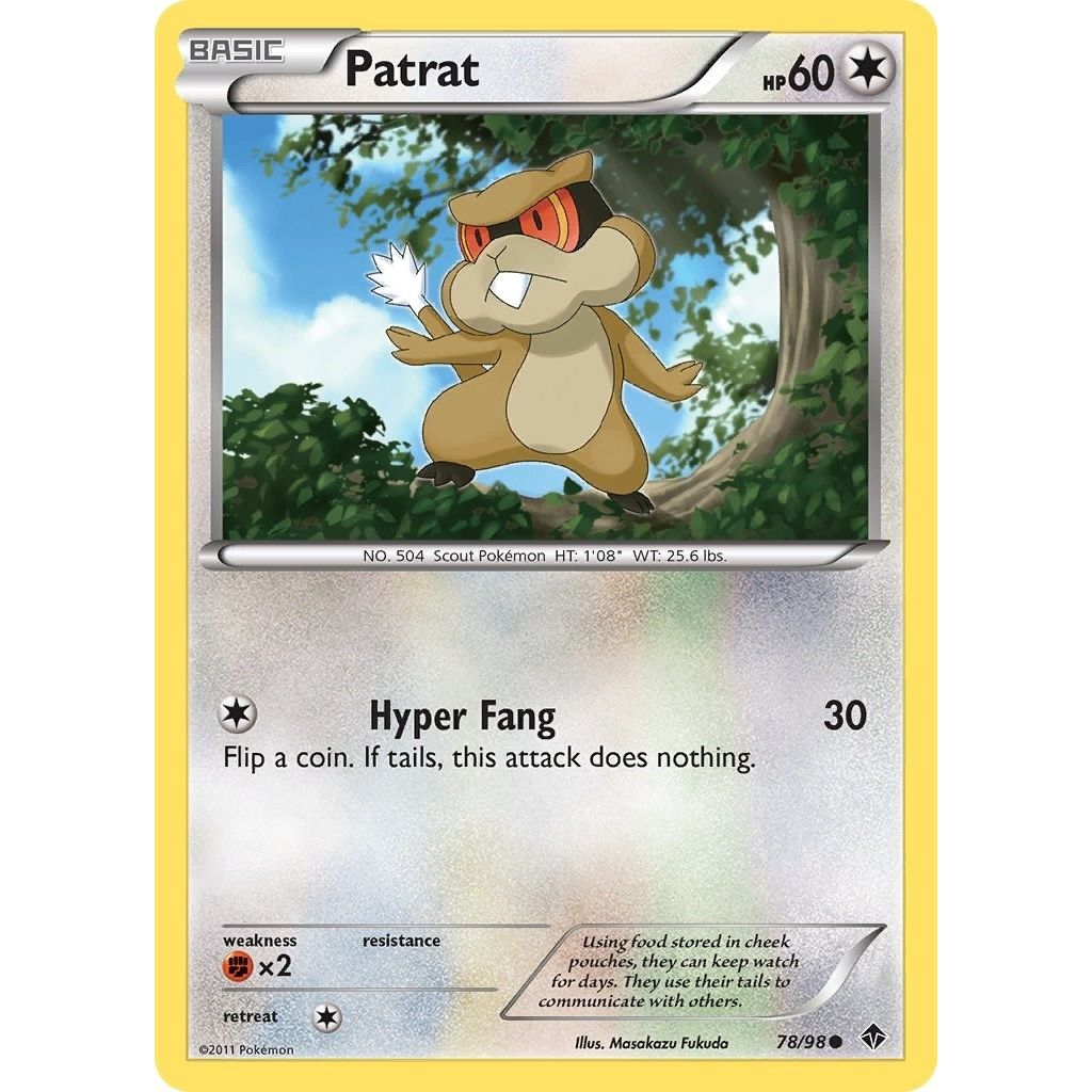 Image for Patrat (78/98) (EPO) - Pokemon
