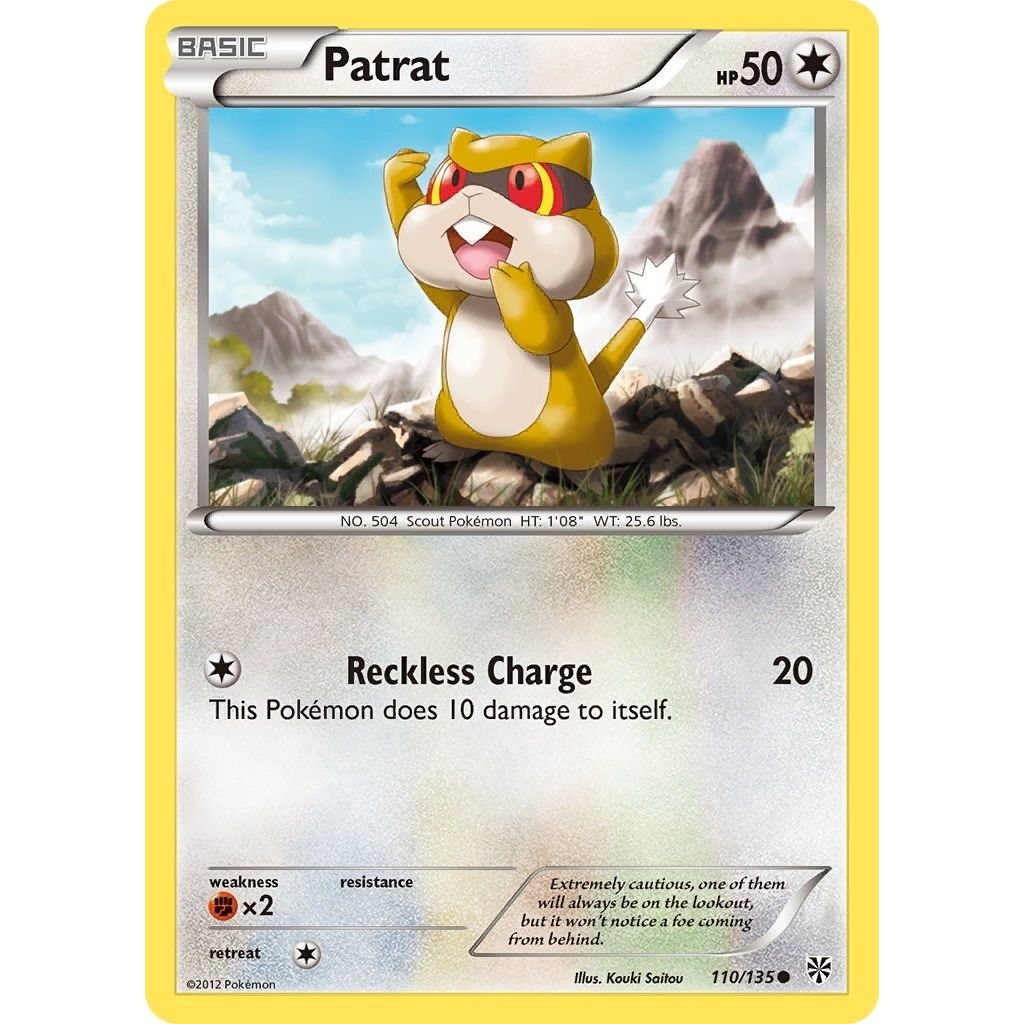 Image for Patrat (110) (110/135) (PLS) - Pokemon