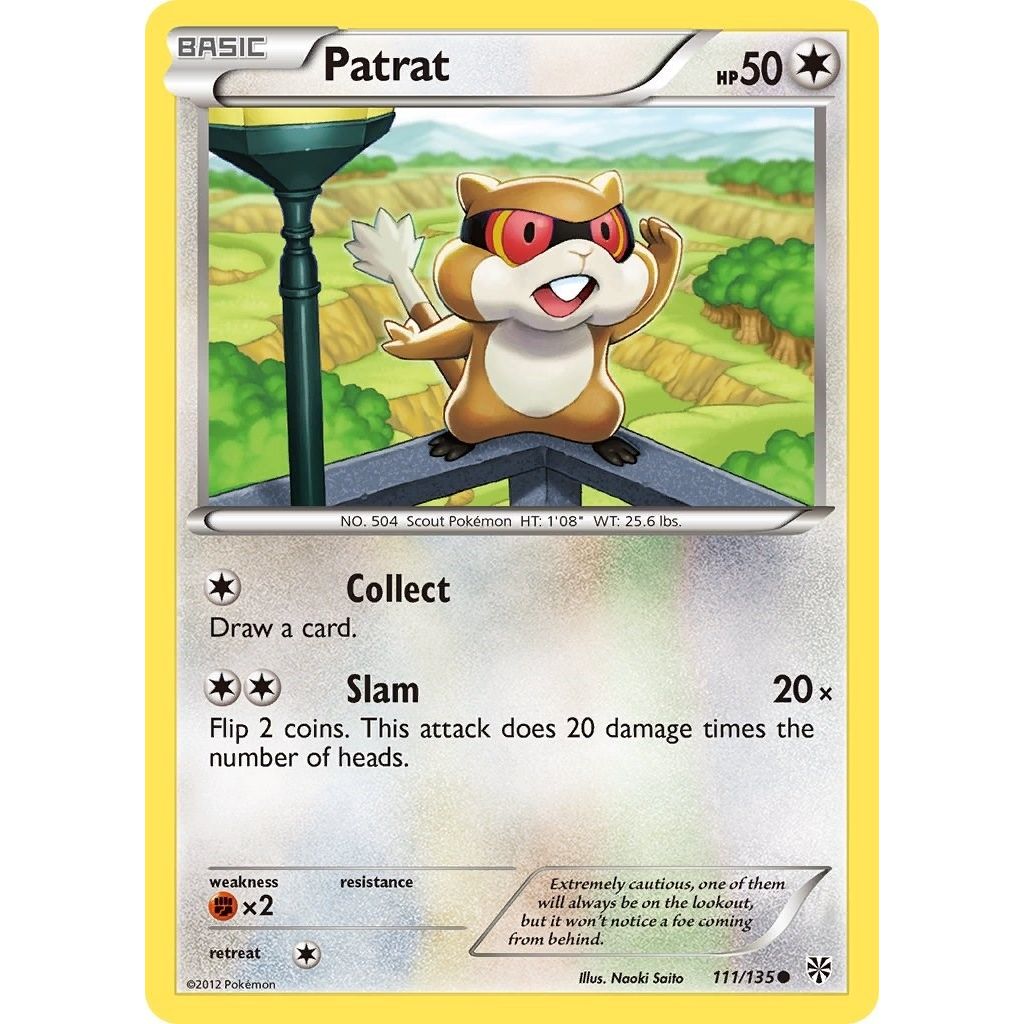 Image for Patrat (111) (111/135) (PLS) - Pokemon
