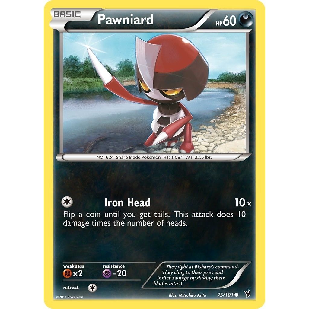 Image for Pawniard (75) (75/101) (NVI) - Pokemon