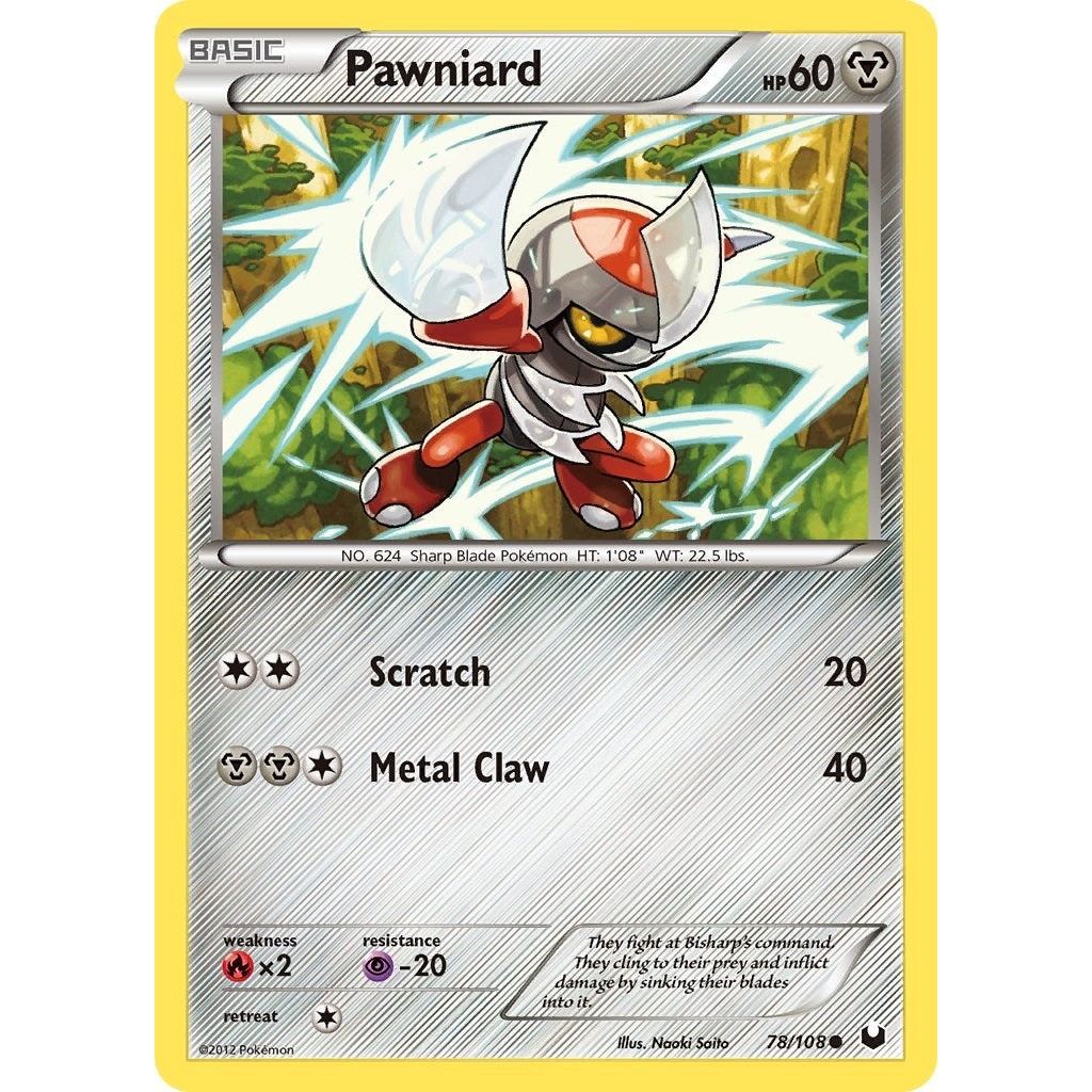 Image for Pawniard (78/108) (DEX) - Pokemon