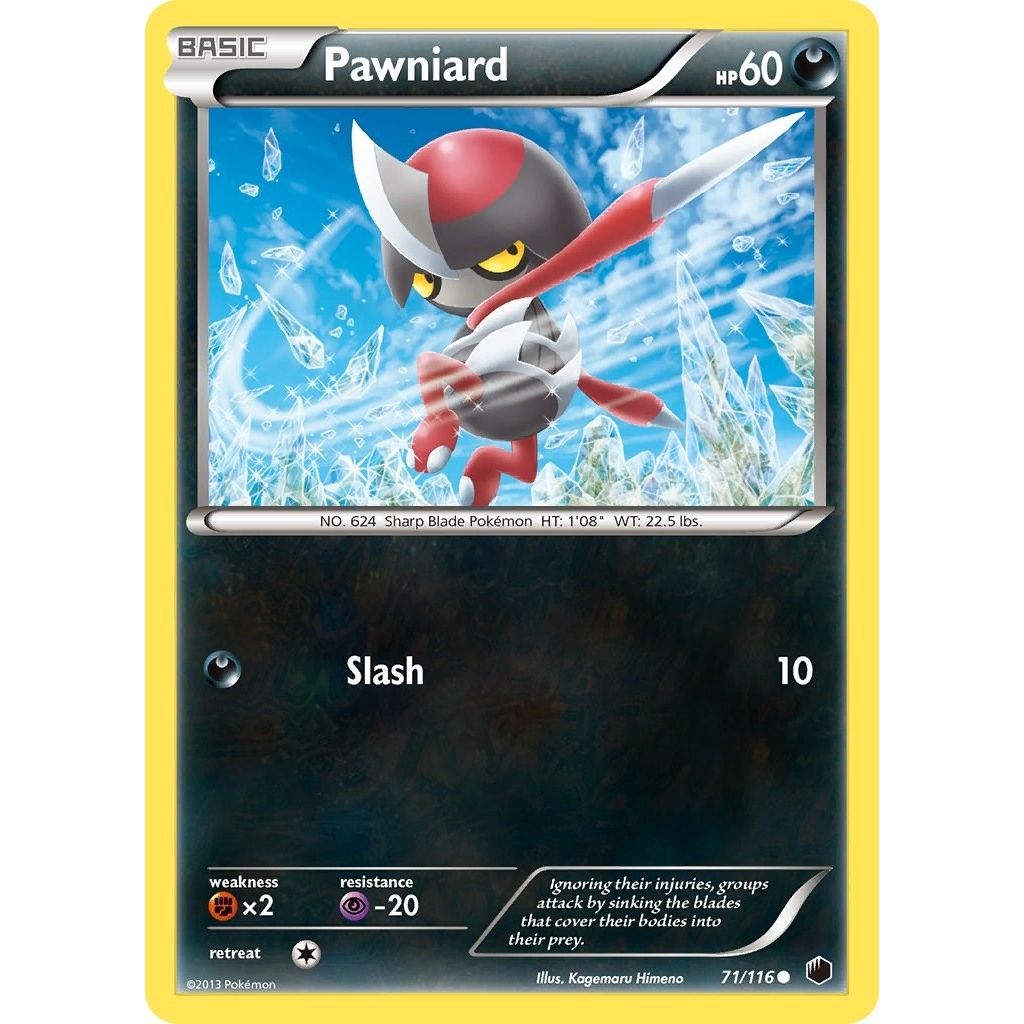 Image for Pawniard (71) (71/116) (PLF) - Pokemon
