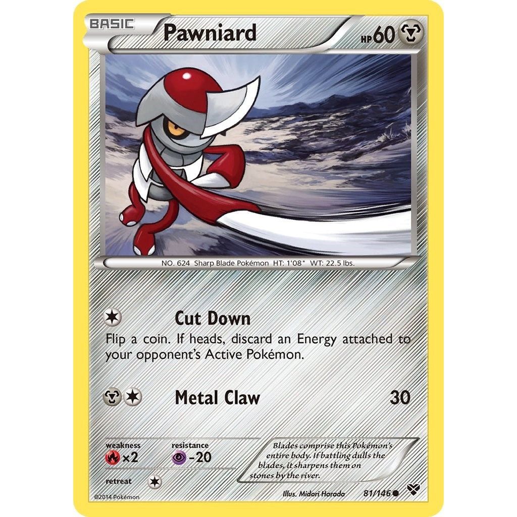 Image for Pawniard (81/146) (XY) - Pokemon