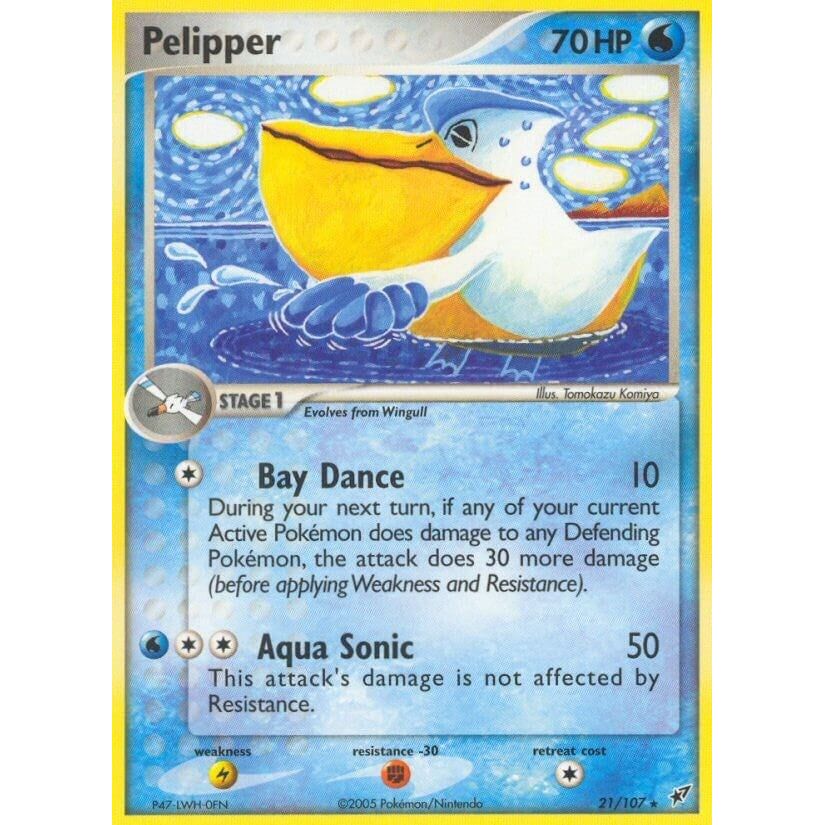 Image for Pelipper (21/107) (DX) - Pokemon