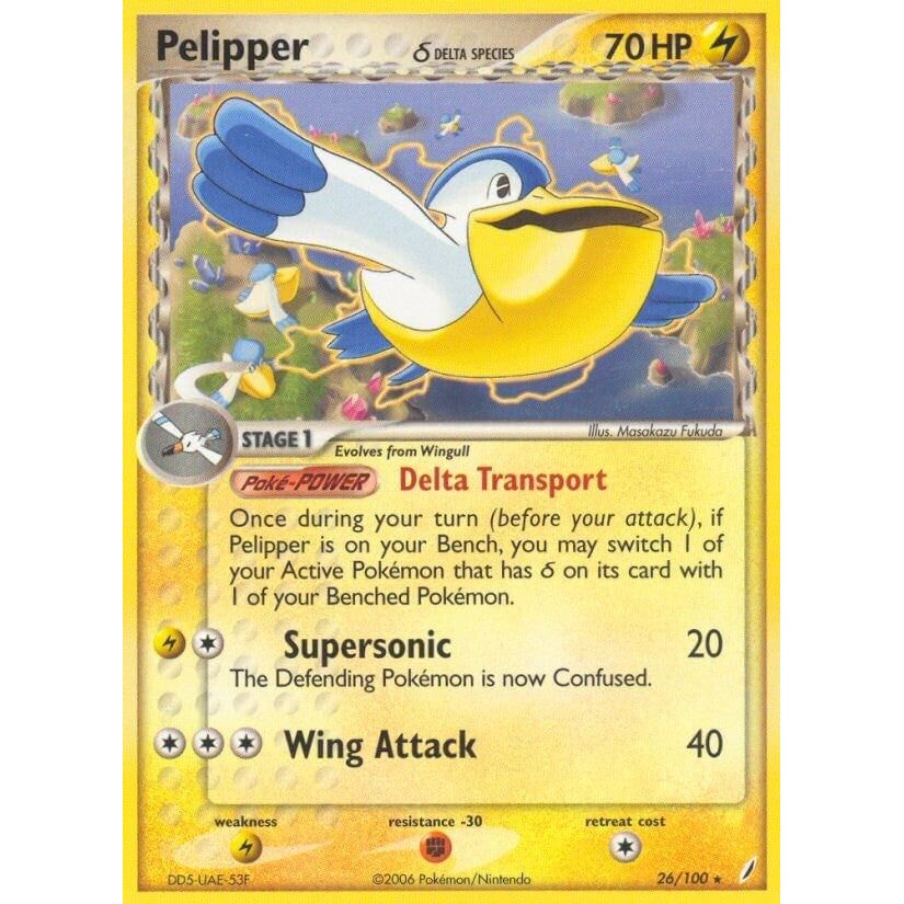 Image for Pelipper (Delta Species) (26/100) (CG) - Pokemon