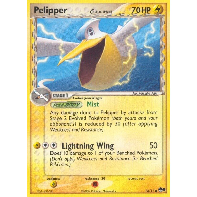 Image for Pelipper (Delta Species) (014/017) (POP) - Pokemon
