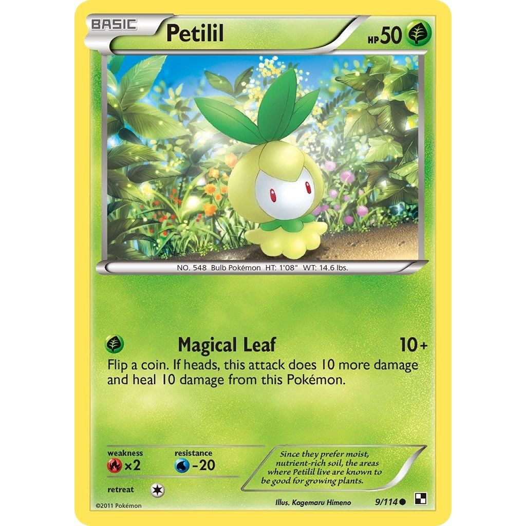 Image for Petilil (9/114) (BLW) - Pokemon