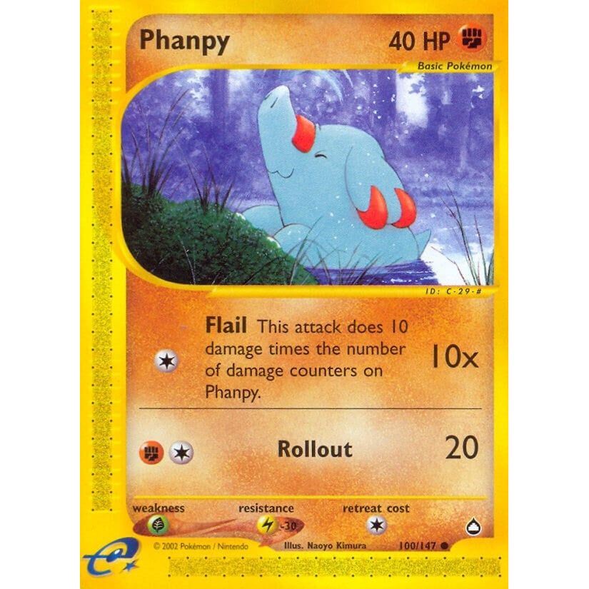 Image for Phanpy (100/147) (AQ) - Pokemon