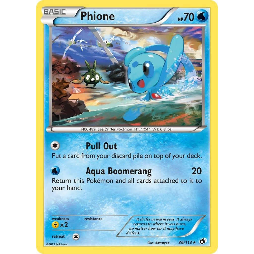 Image for Phione (36/113) (LTR) - Pokemon