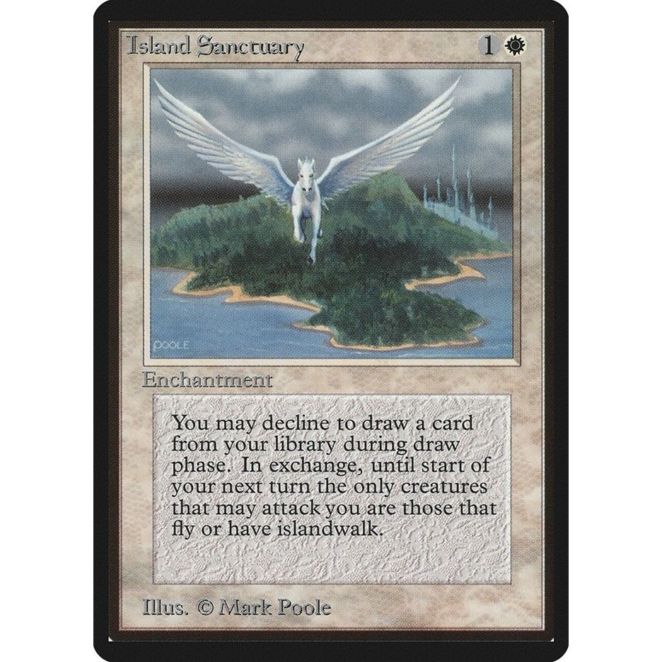 Image for Island Sanctuary (LEB) - Magic: The Gathering