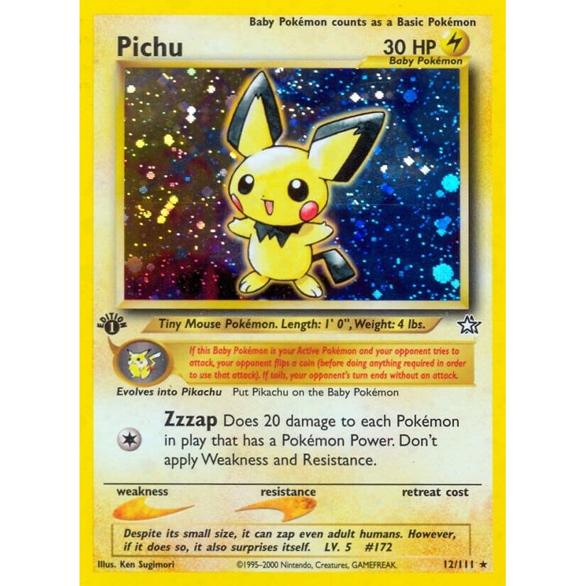 Image for Pichu (012/111) (N1) - Pokemon