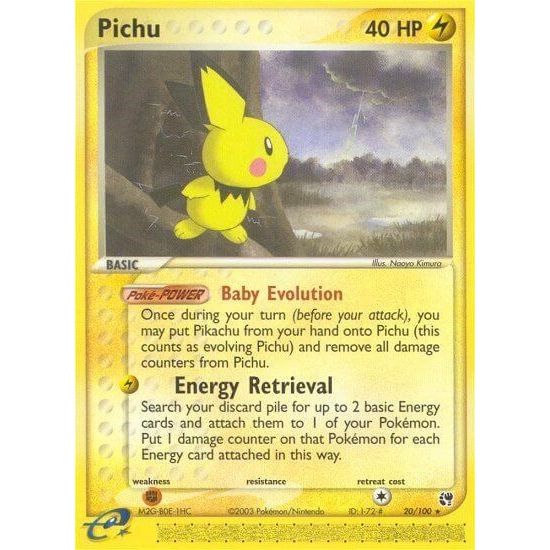 Image for Pichu (20/100) (SS) - Pokemon