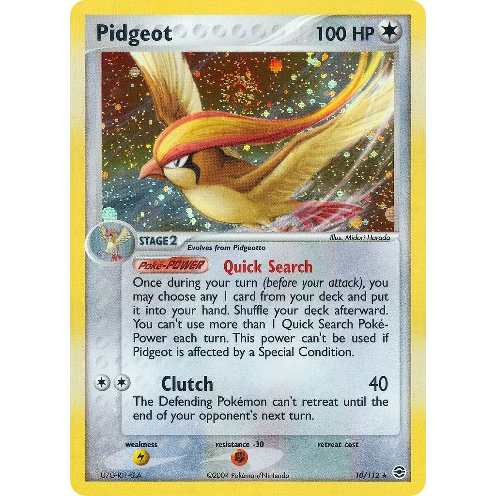 Image for Pidgeot (10/112) (RG) - Pokemon