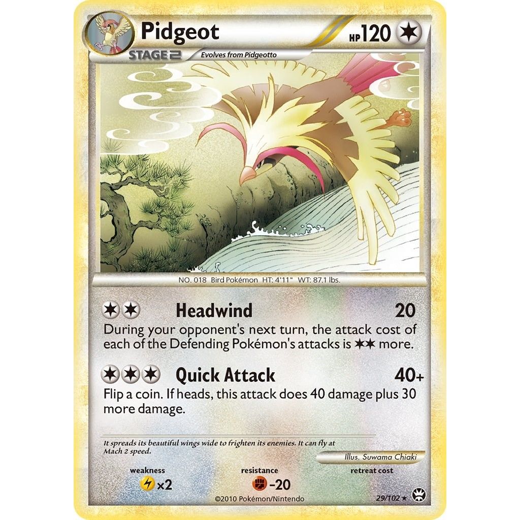 Image for Pidgeot (29/102) (TM) - Pokemon