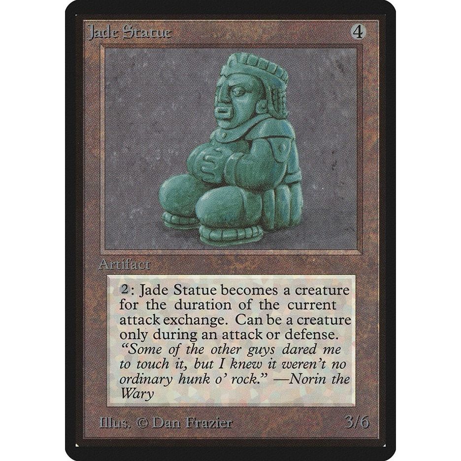 Image for Jade Statue (LEB) - Magic: The Gathering