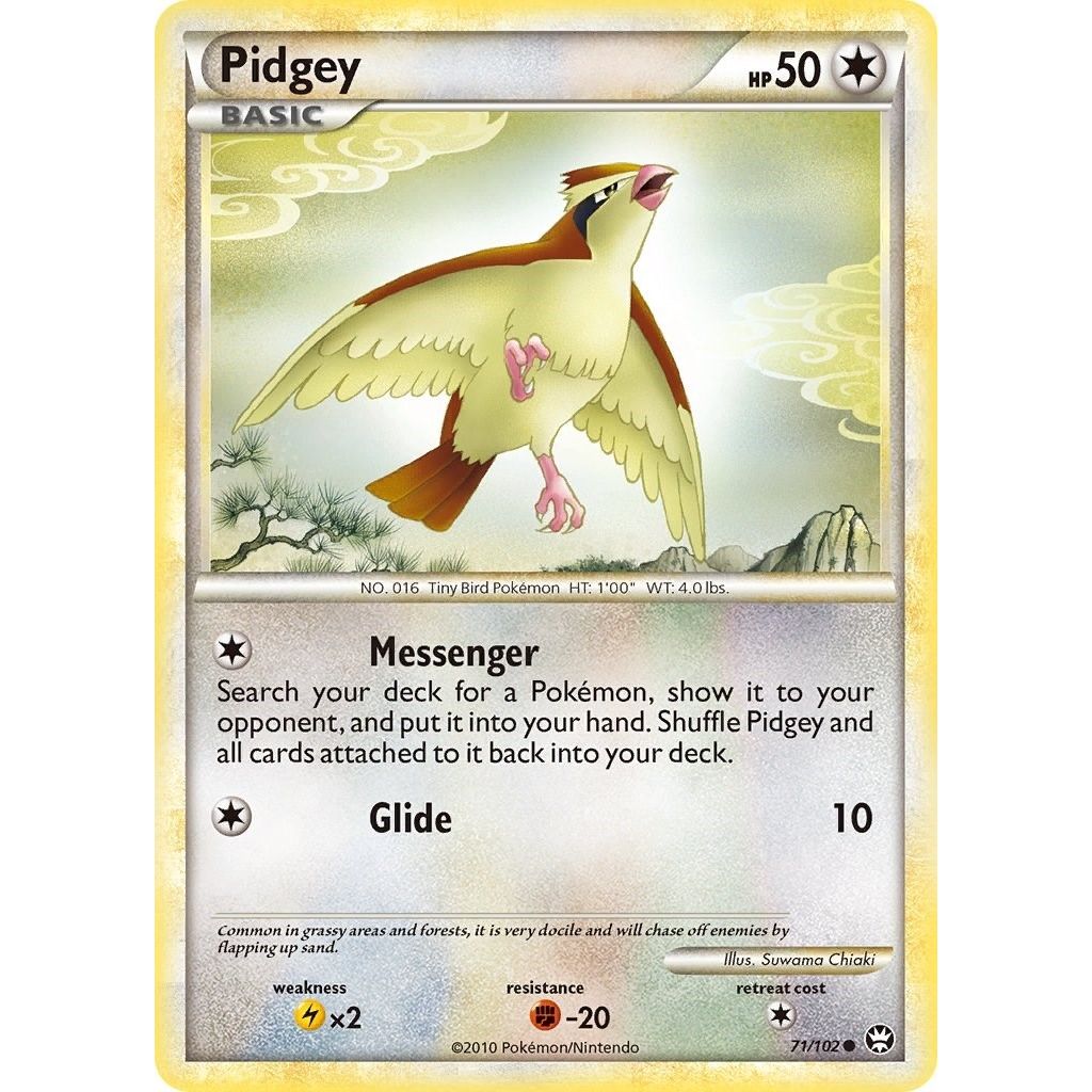 Image for Pidgey (71/102) (TM) - Pokemon