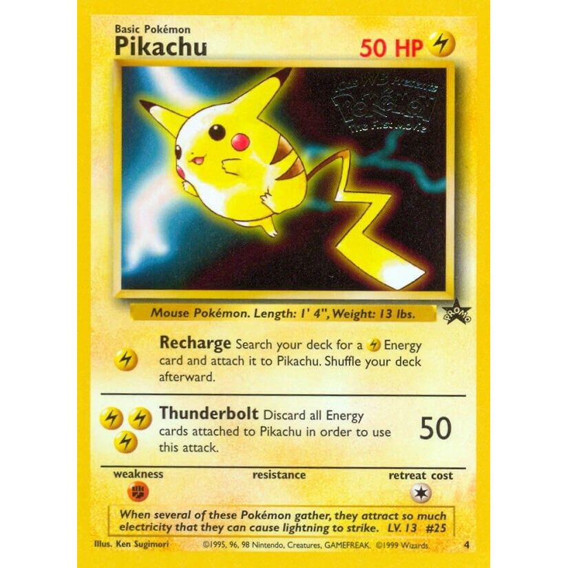 Image for Pikachu (Movie Promo) (04/53) (PR) - Pokemon