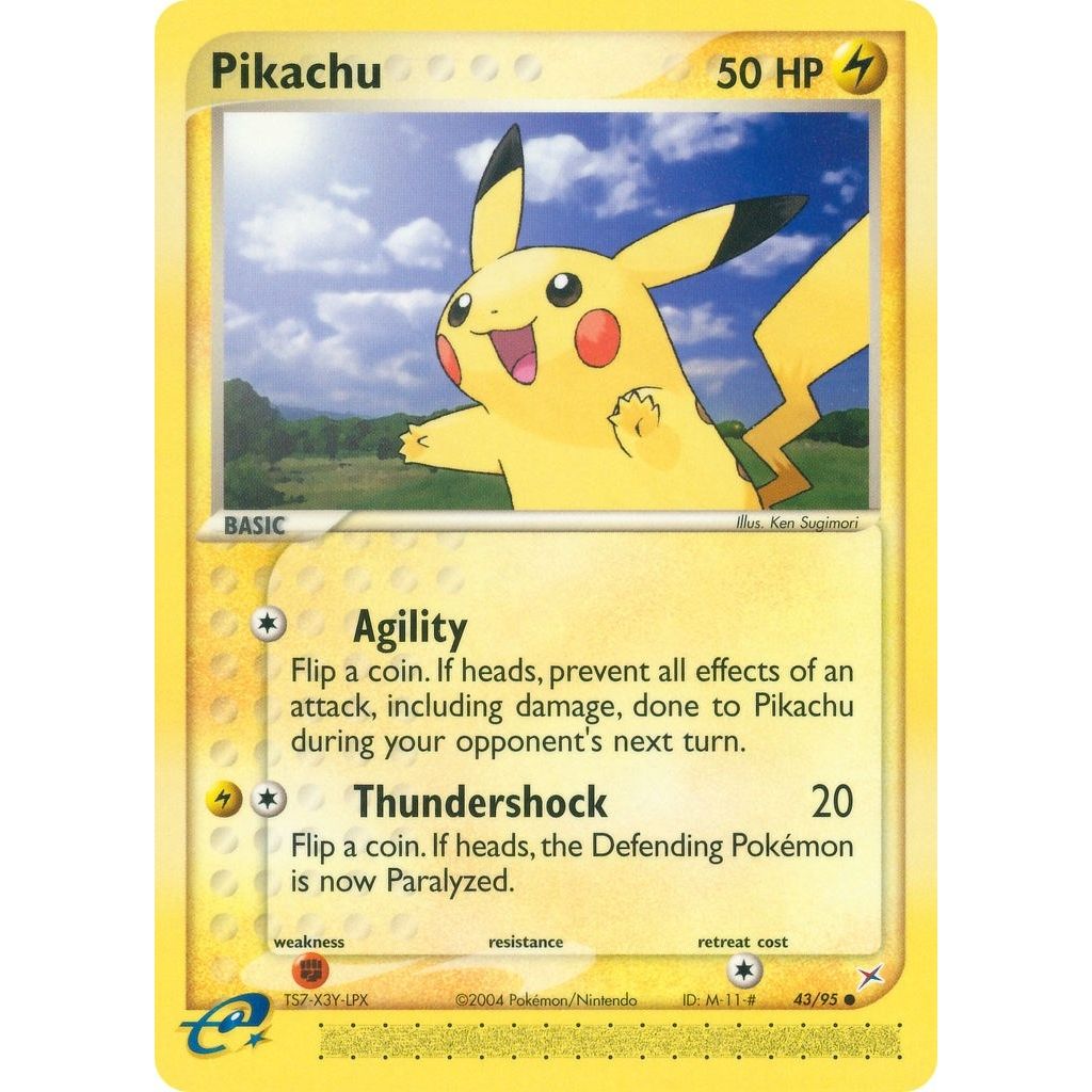 Image for Pikachu (43/95) (MA) - Pokemon