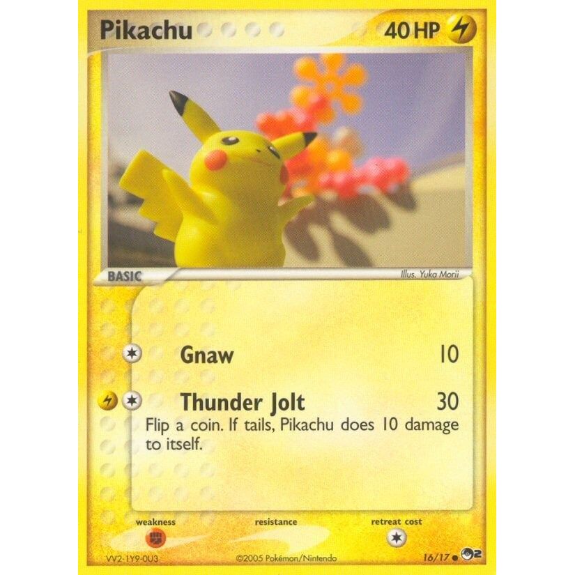 Image for Pikachu (016/017) (POP) - Pokemon