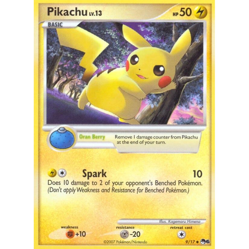 Image for Pikachu (009/017) (POP) - Pokemon