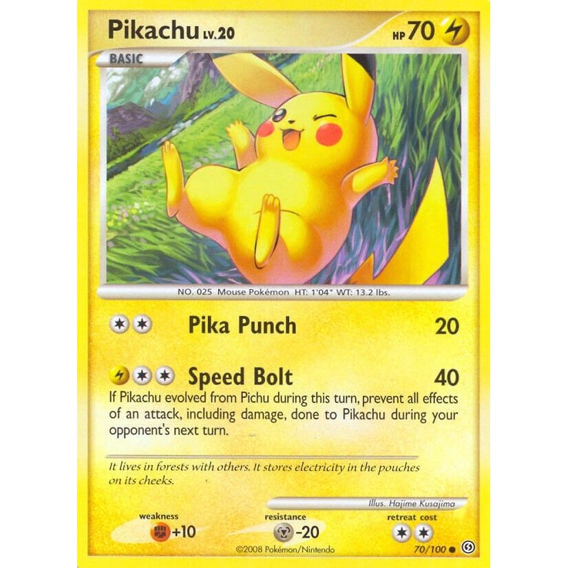 Image for Pikachu (70/100) (SF) - Pokemon