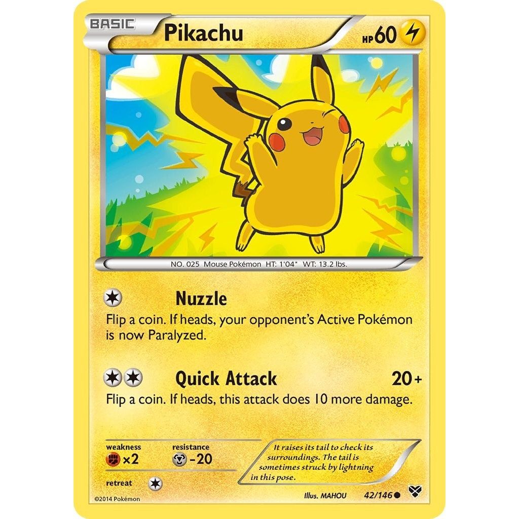Image for Pikachu (42/146) (XY) - Pokemon