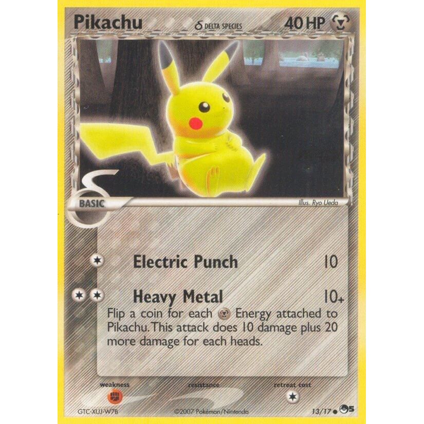 Image for Pikachu (Delta Species) (013/017) (POP) - Pokemon