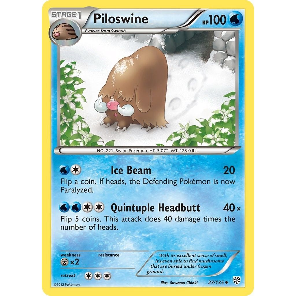 Image for Piloswine (27/135) (PLS) - Pokemon