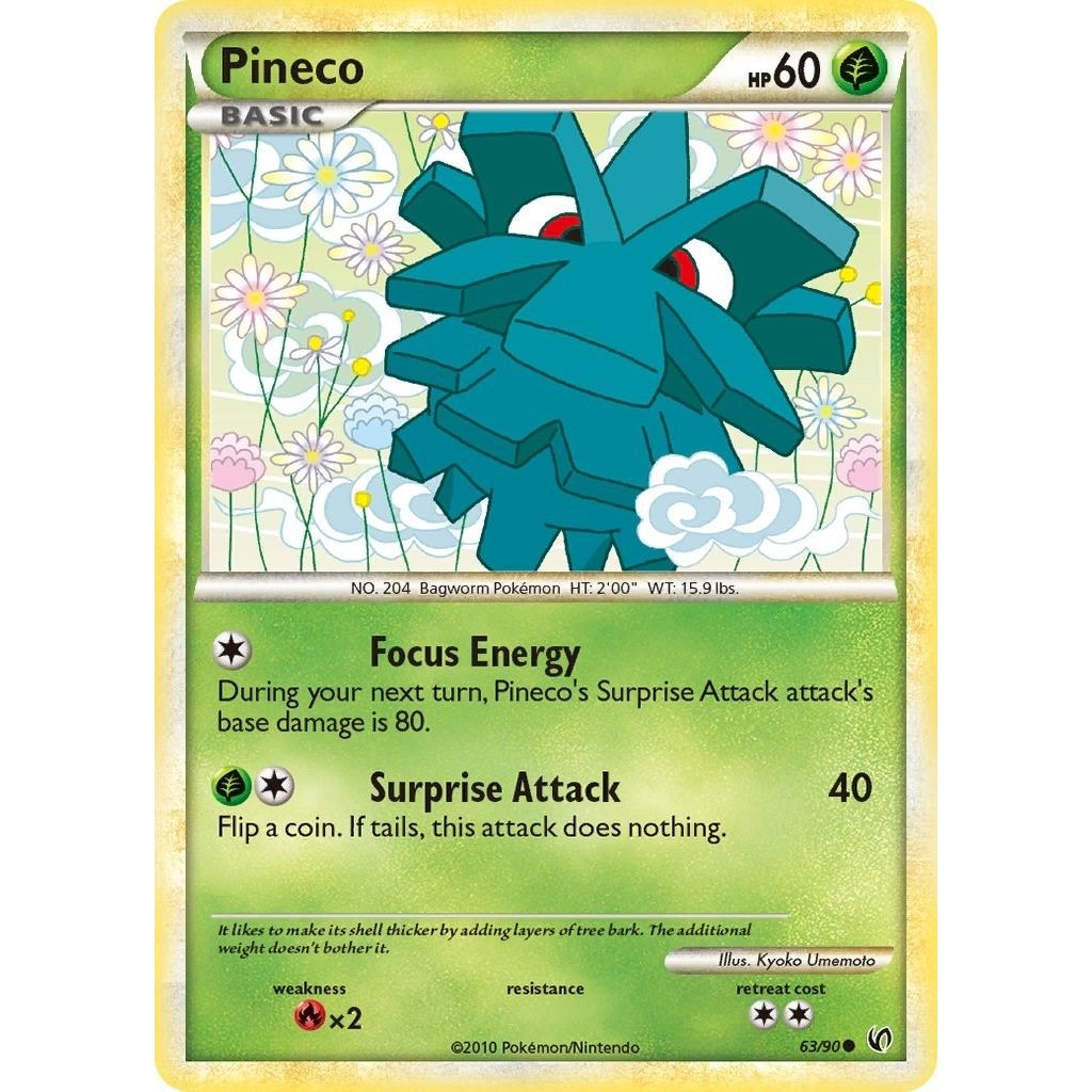 Image for Pineco (63) (63/90) (UD) - Pokemon