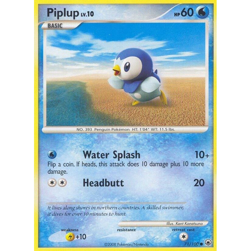 Image for Piplup (71) (71/100) (MD) - Pokemon
