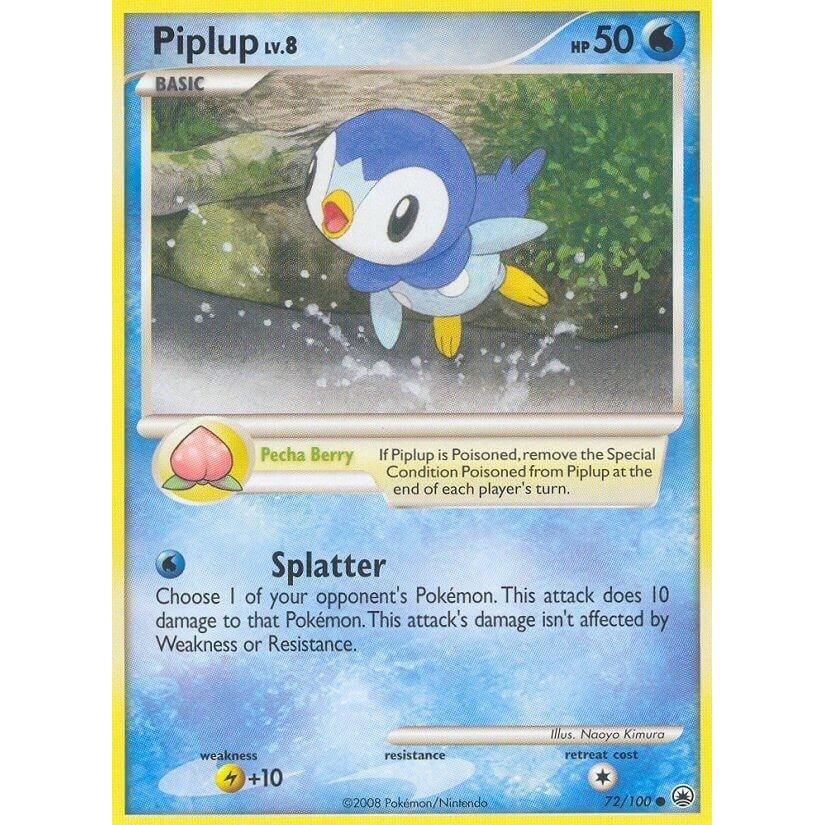 Image for Piplup (72) (72/100) (MD) - Pokemon