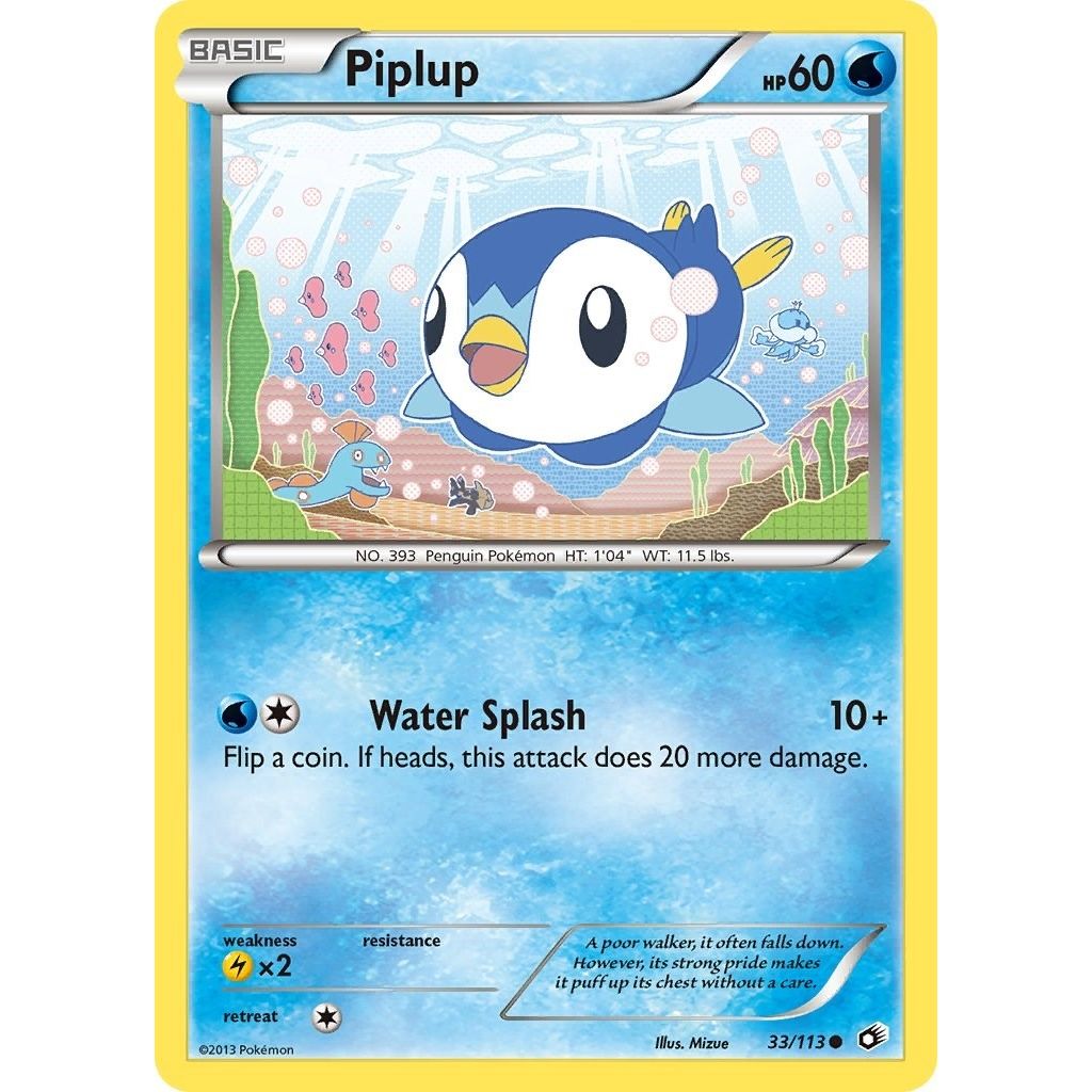 Image for Piplup (33/113) (LTR) - Pokemon