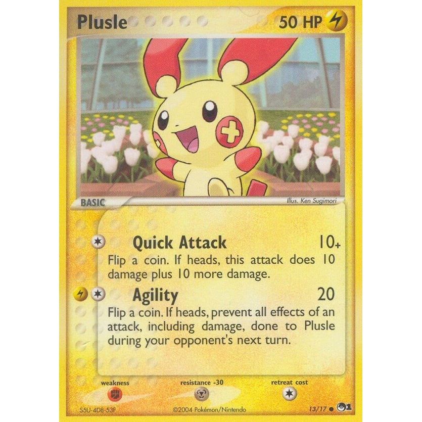 Image for Plusle (013/017) (POP) - Pokemon